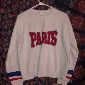 Garge brand White Embroidery Pullover